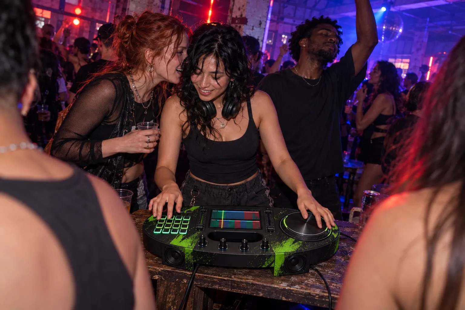 Party concept scene